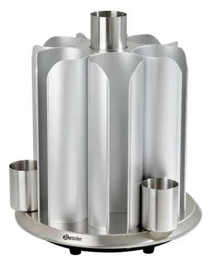 Bartscher Cups warmer 48 cups, Stainless Steel