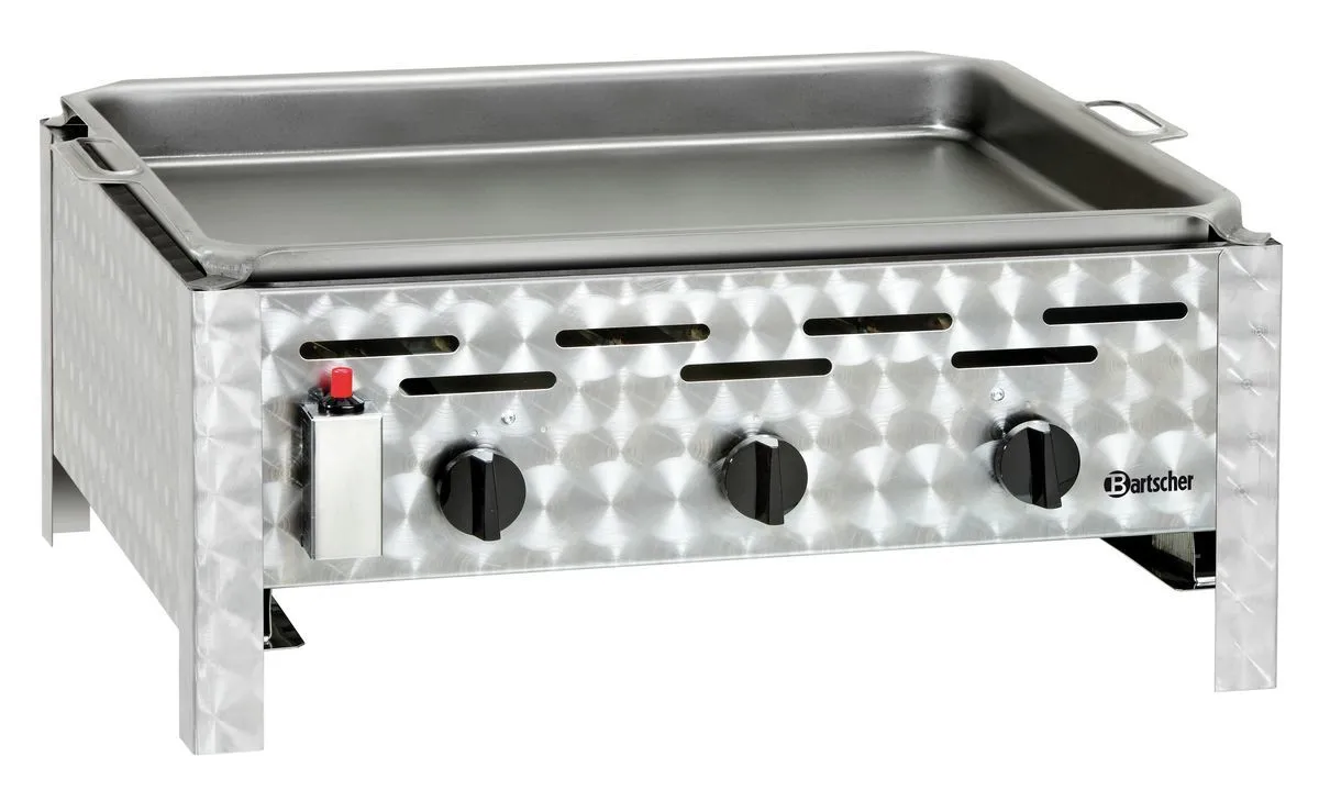 Bartscher Combi table-top grill,gas,3 burners