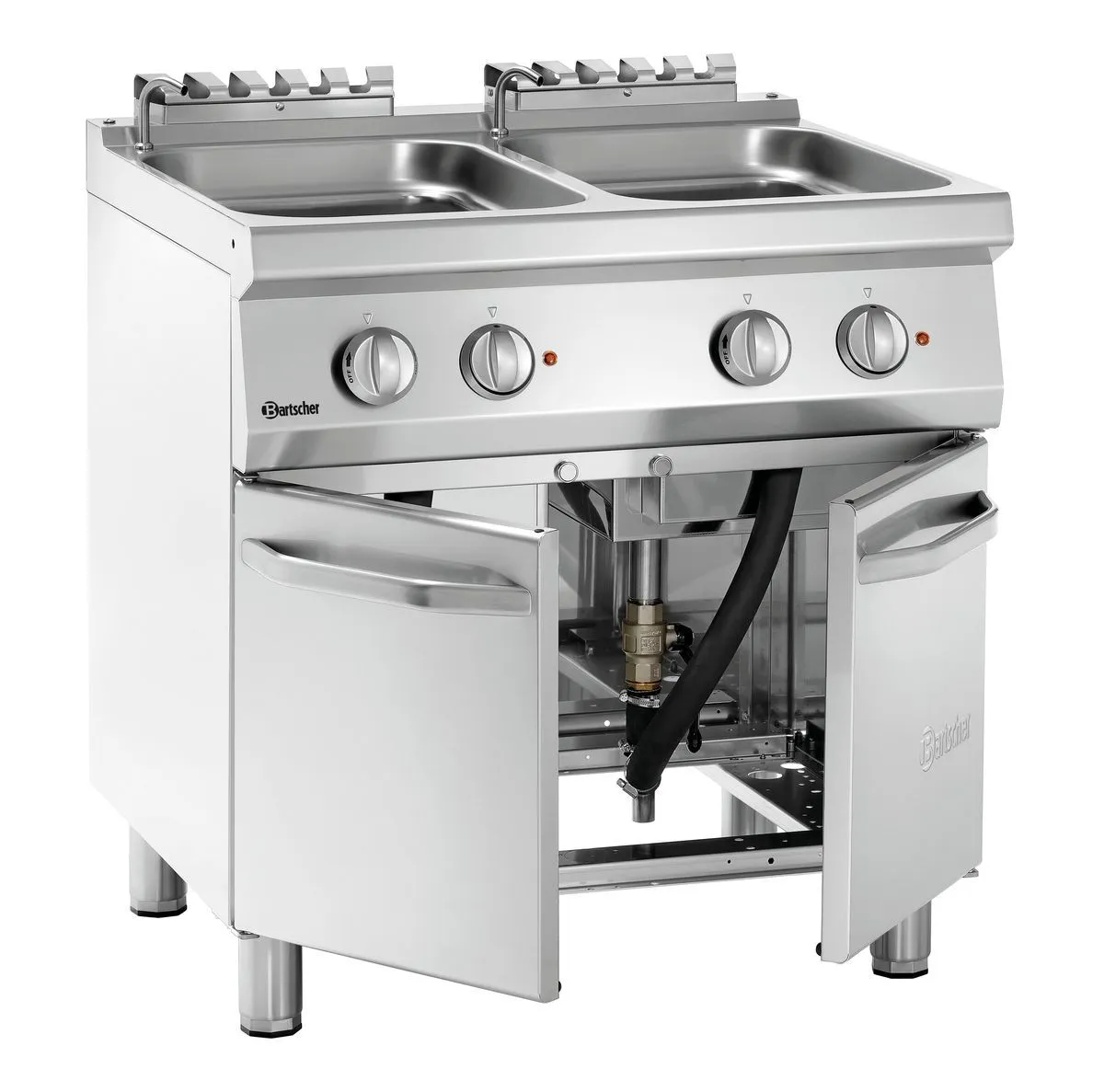 Bartscher Pasta cooker 700, W800, 2x24L Freestanding