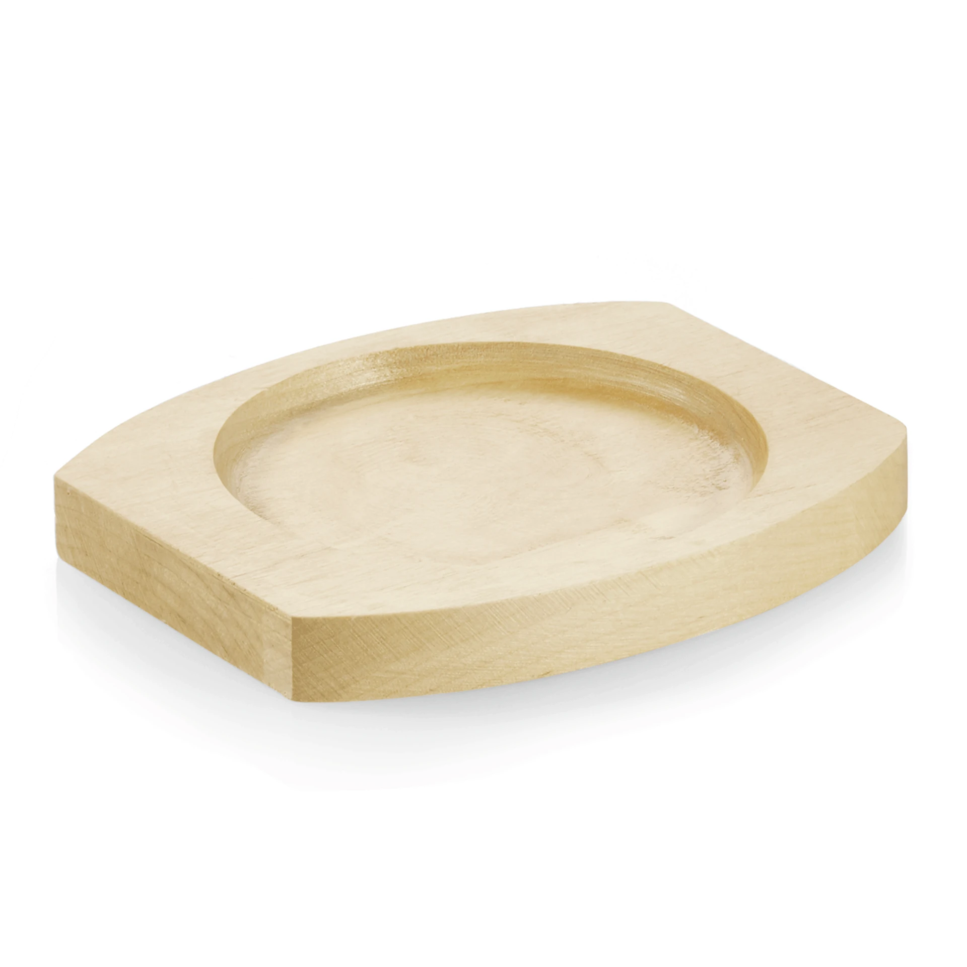 Wooden tray for mini cocotte