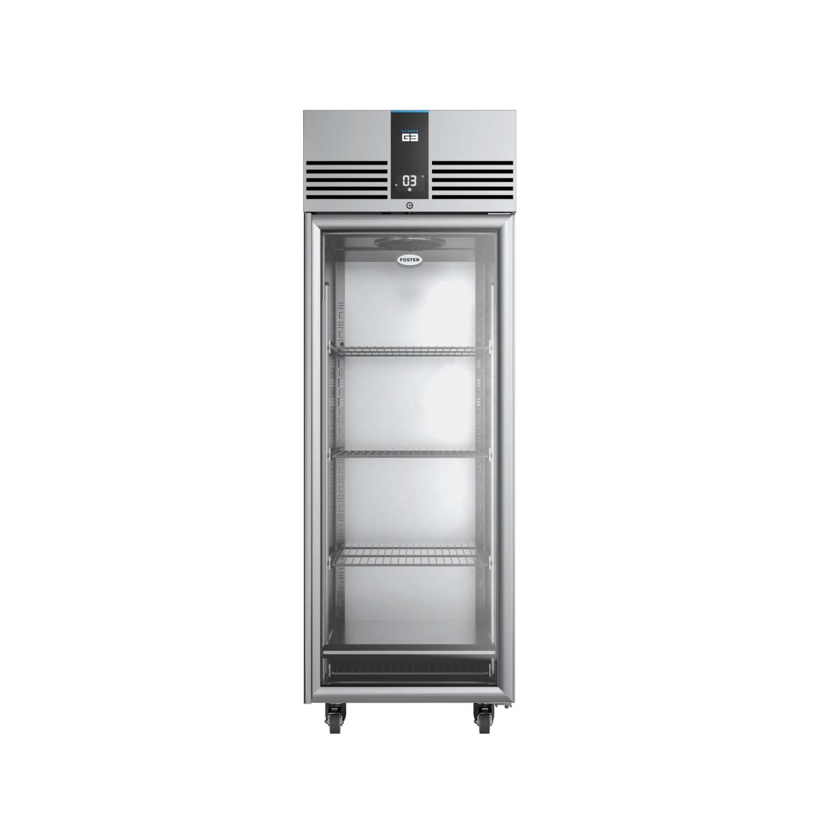 Foster EP700G/41-155 EcoPro G3 Upright Glass Door Refrigerated Cabinet, 600 Litres