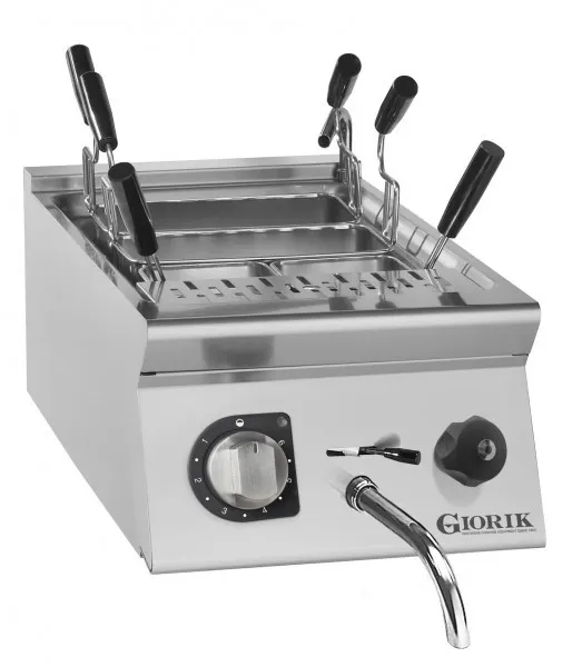 Giorik CPE726T Single Tank Counter Top Electric Pasta Cooker/Boiler 2/3Gn