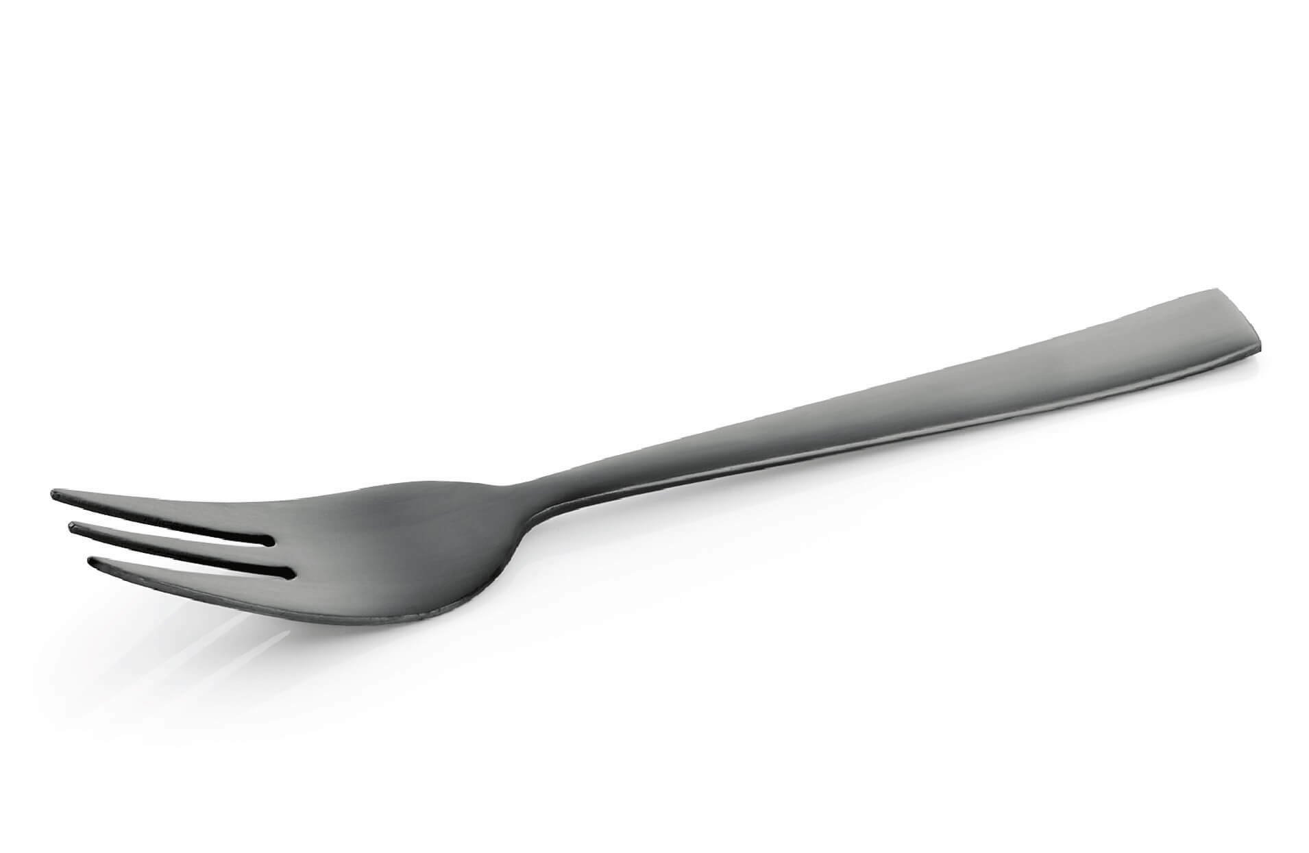 Cake fork Hamburg Fresh Black