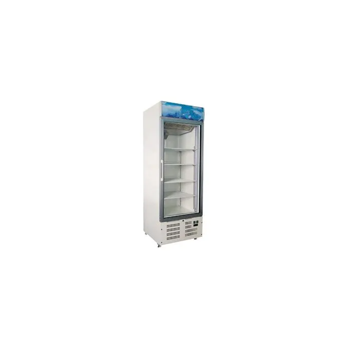 Combisteel Glass Door Display Freezer 412 Litre