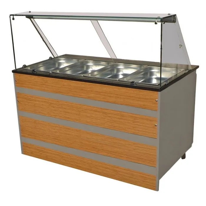 CombiSteel Hot Buffet GN 4/1 with Glass Cover