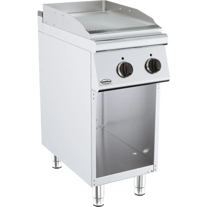 CombiSteel Base 700 Electric Fry Top 400 Grooved Freestanding
