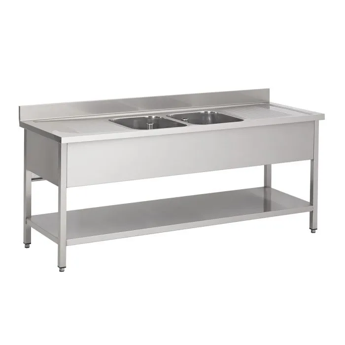 CombiSteel 700 Stainless Steel Sink Unit Shelf 2 Middle 2000