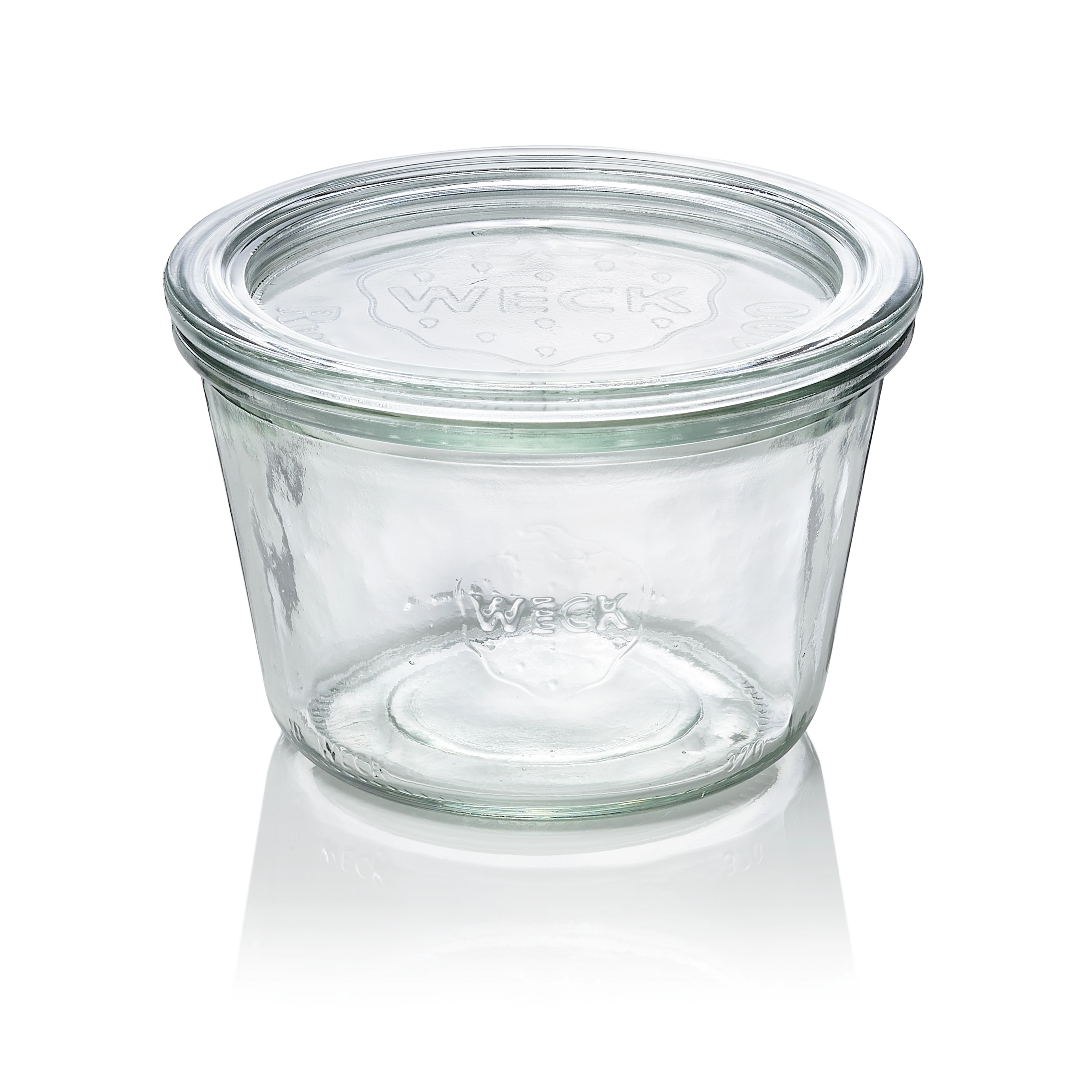 Overturn glass jar