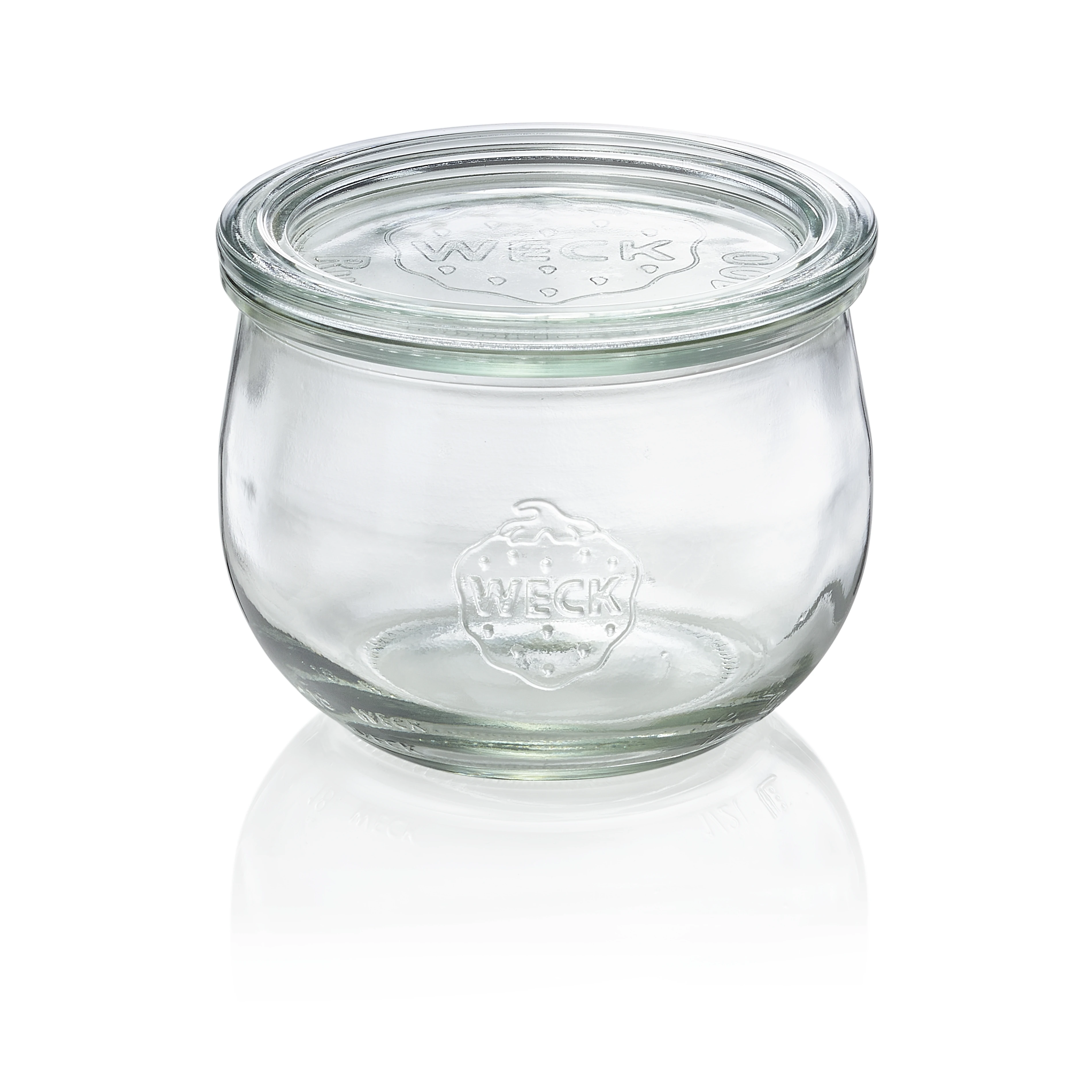 Tulip glass jar