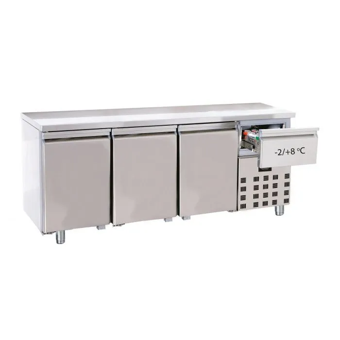 CombiSteel Counter 700 Refrigerator 3 Door Pro Line