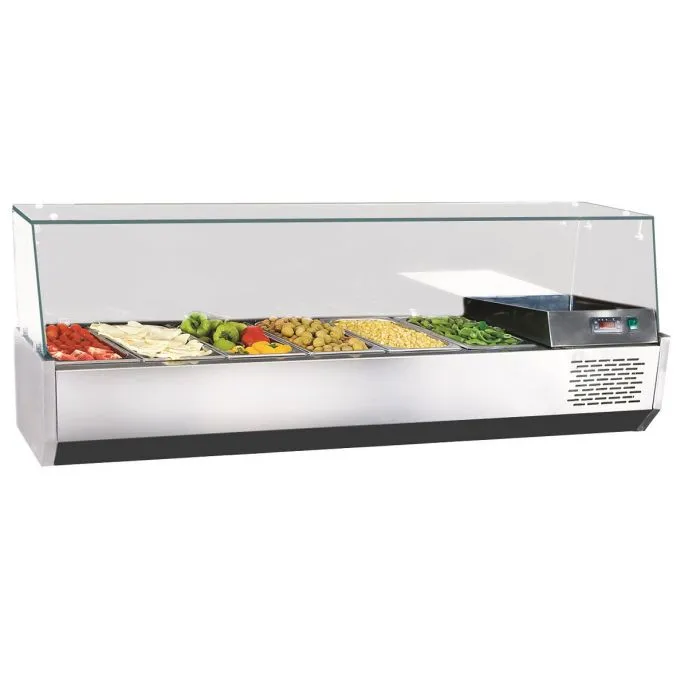 CombiSteel Refrigerated Countertop 6x1/3 Gastronorms