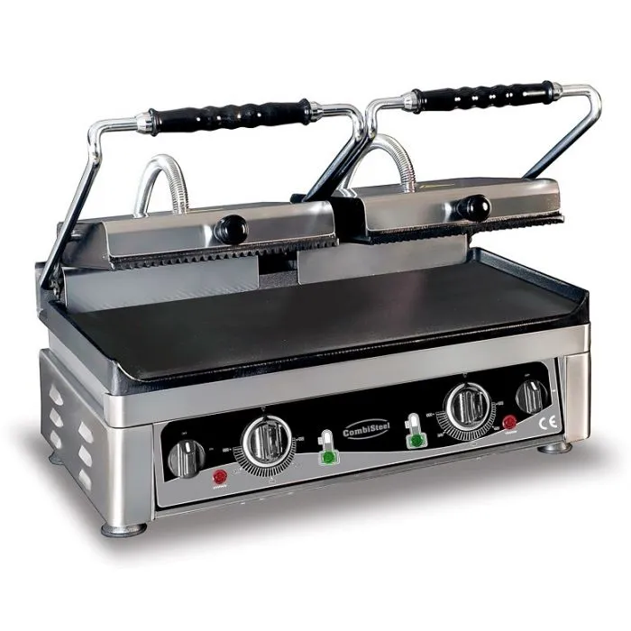 CombiSteel Contact Grill Ribbed&Smooth Panini