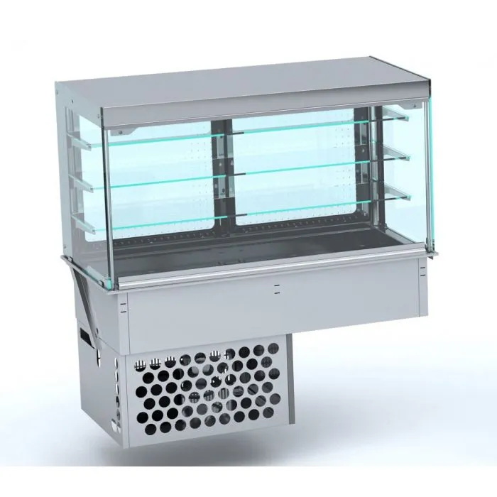 CombiSteel Drop-In Cubic Refrigerated Display - CLOSED