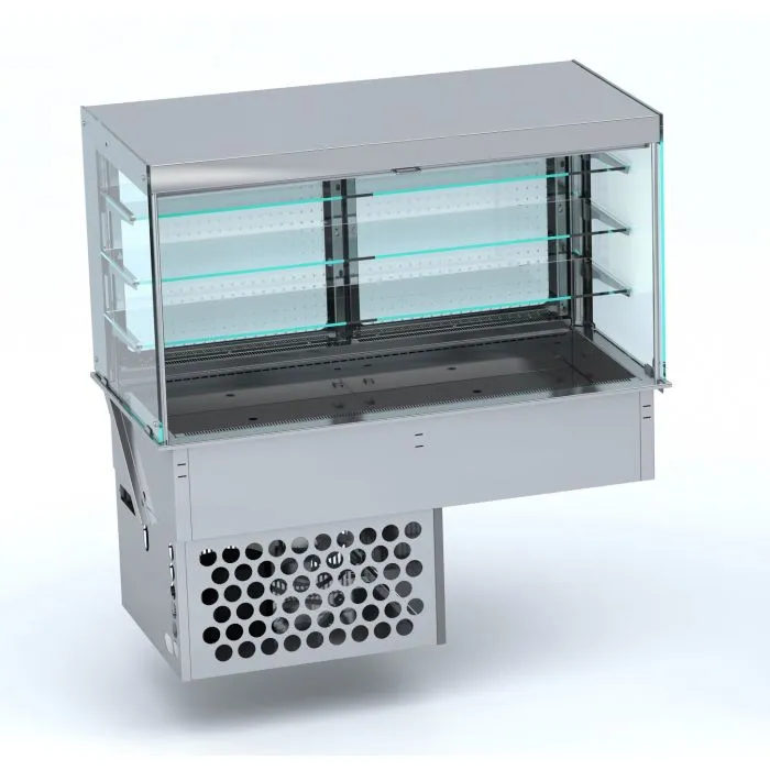 CombiSteel Drop-In Cubic Refrigerated Display - ROLL UP