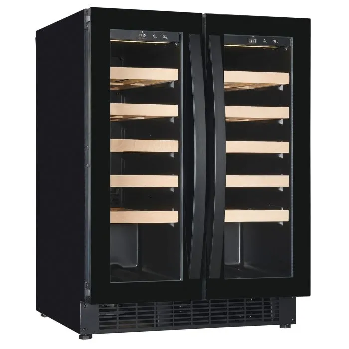 CombiSteel Wine Cooler 2 Doors Dual Zone 100 Litre