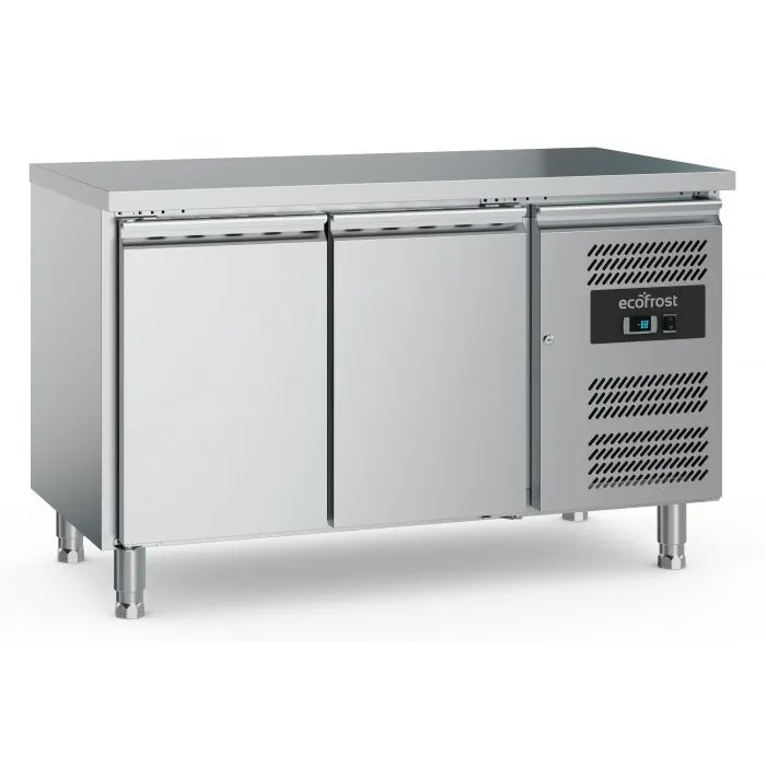Ecofrost 700 Refrigerated Counter 2 Doors With Adjustable Feet