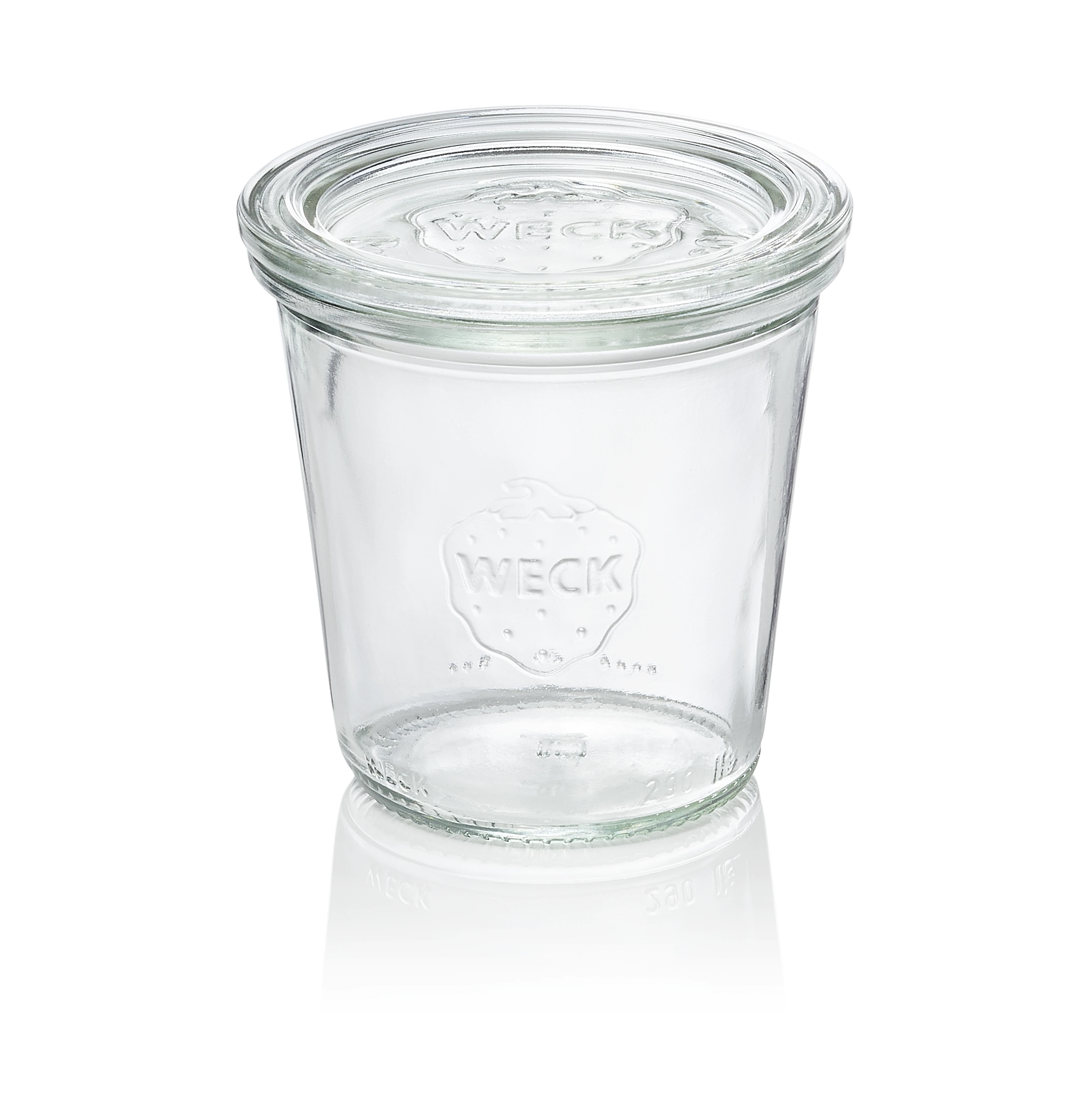 Overturn glass jar