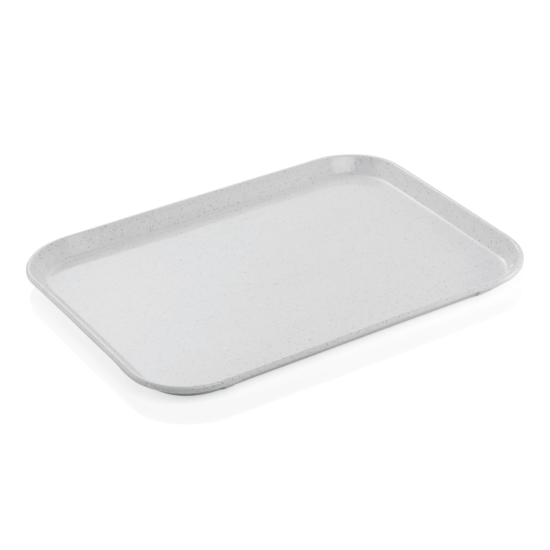 Tray Light Grey With Small Dots