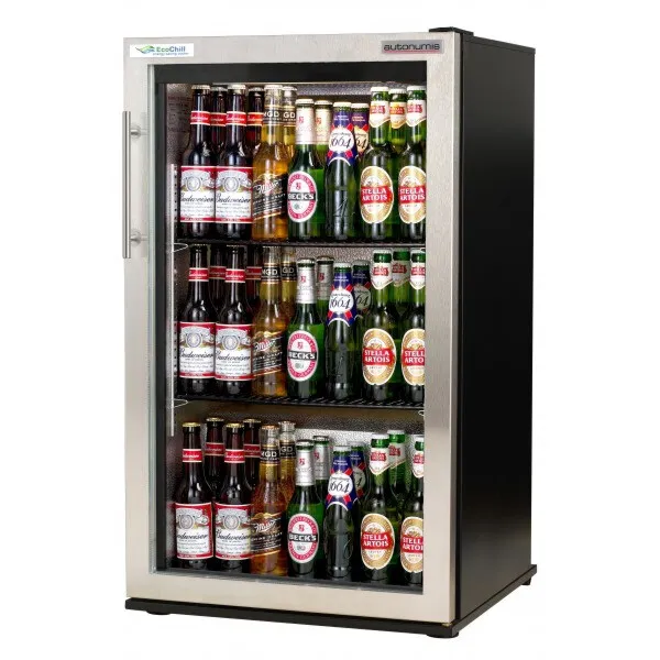 Autonumis RUC00005 EcoChill Single Stainless Steel Surround Hinged Door Bottle Cooler