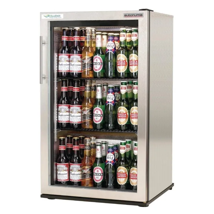 Autonumis RUC00012 EcoChill Single Stainless Steel Hinged Door Bottle Cooler