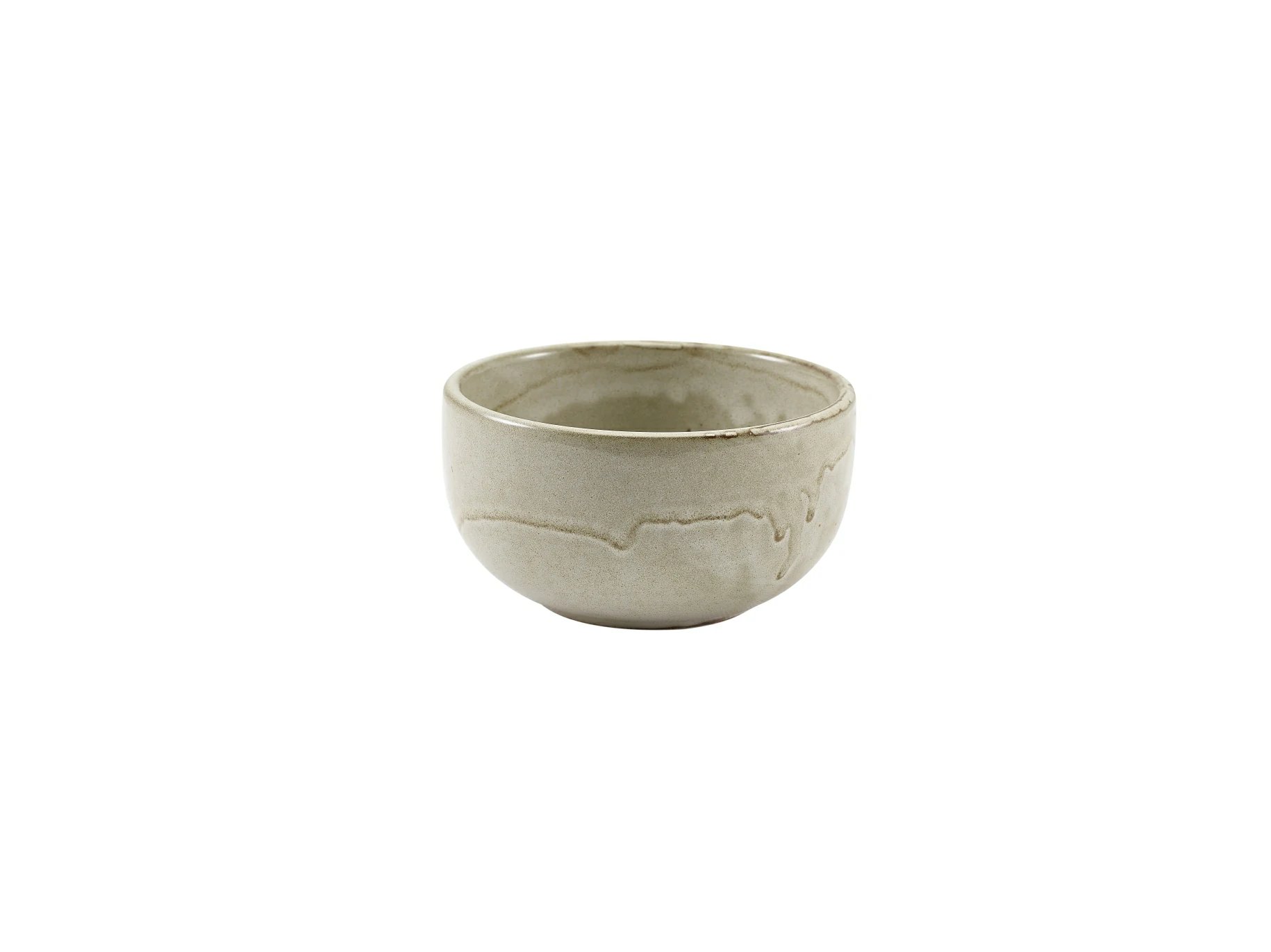 Terra Porcelain Grey Round Bowl 11.5cm