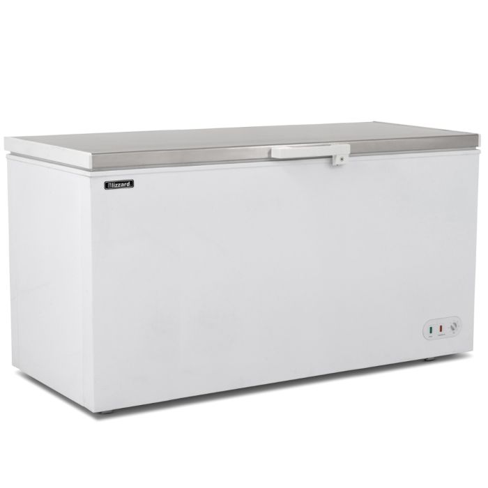 BLIZZARD Stainless Steel Lid Chest Freezer 650L