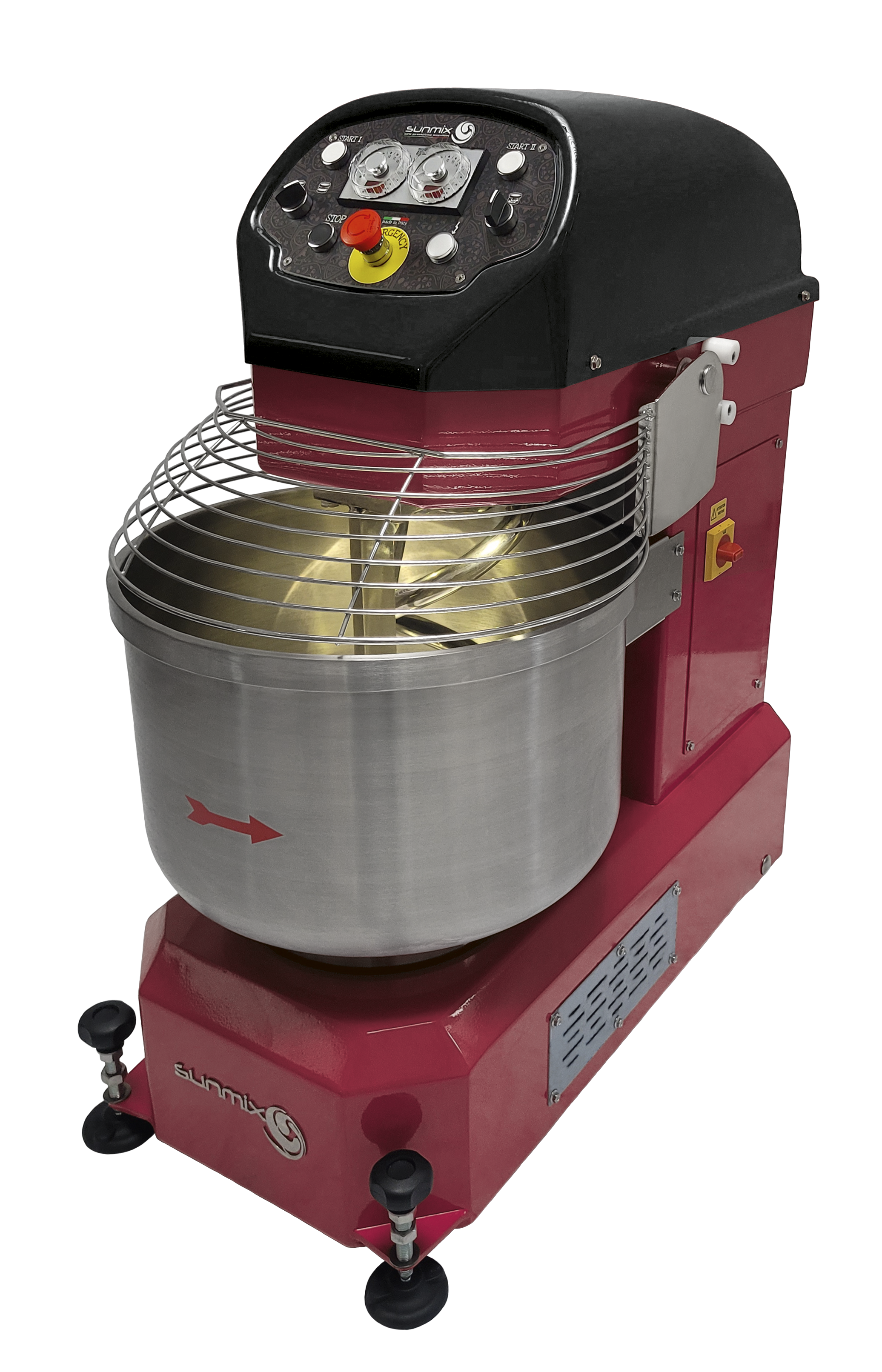 Sunmix Pizzeria Classic Line Spiral Dough Mixer Range