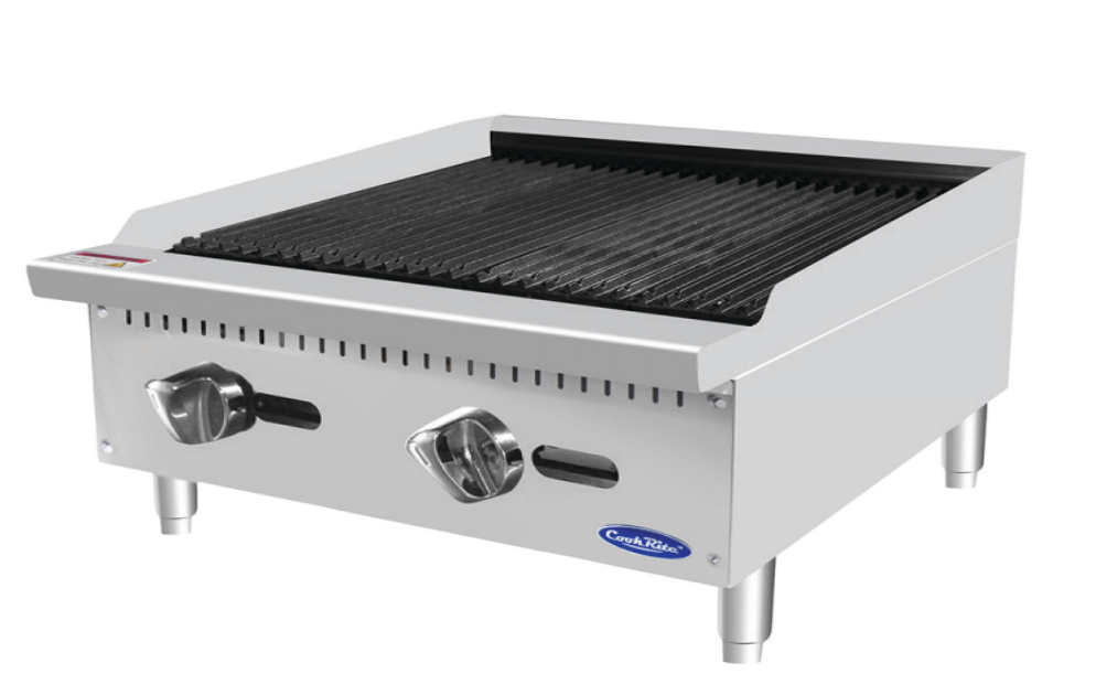 Cookrite CCG610 Countertop Gas Char Griller (Include LPG Kit)