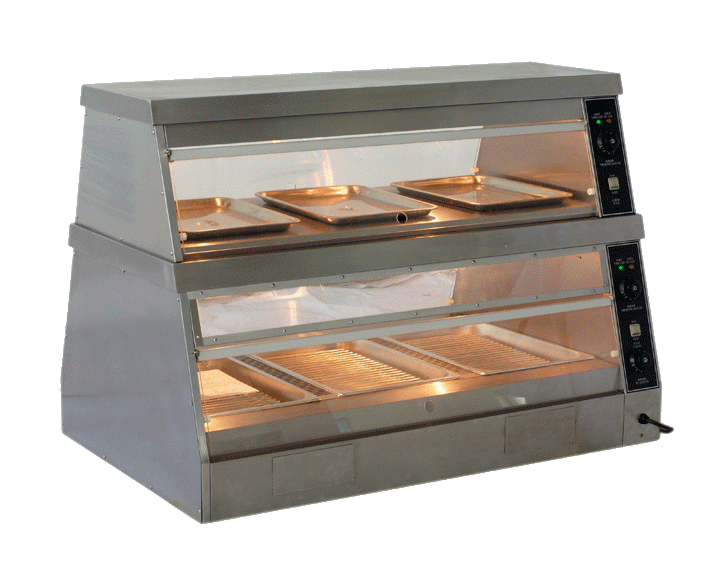Chefsrange DBG1200 5 Tray Heated Chicken Display - With Humidity
