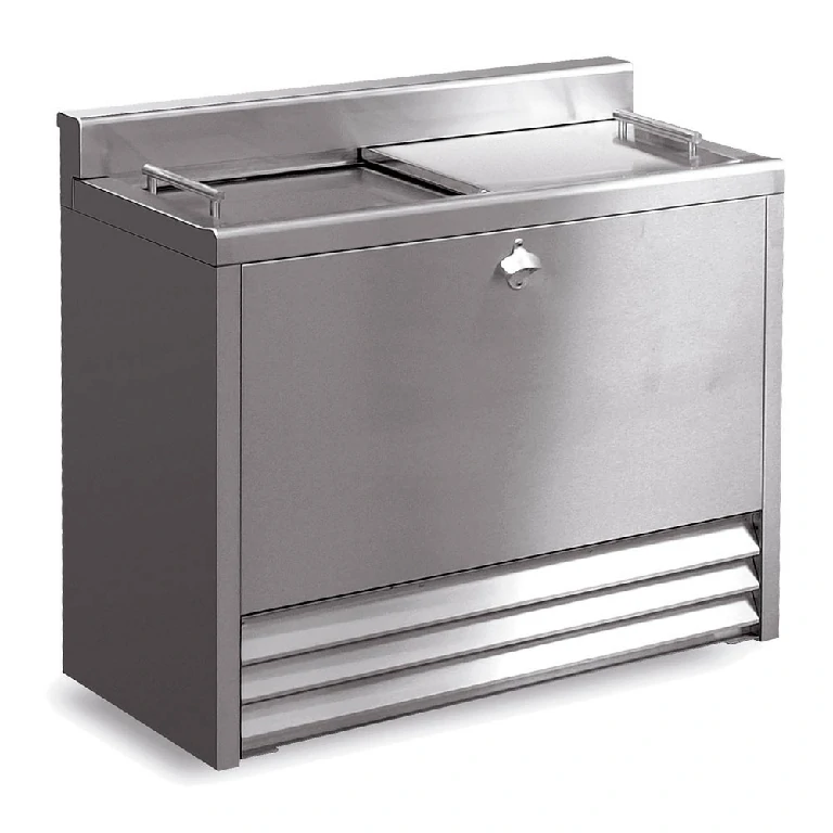 F73/102/SS - IMC BM100 Bottle Cooler [Top Load] - Solid Lid