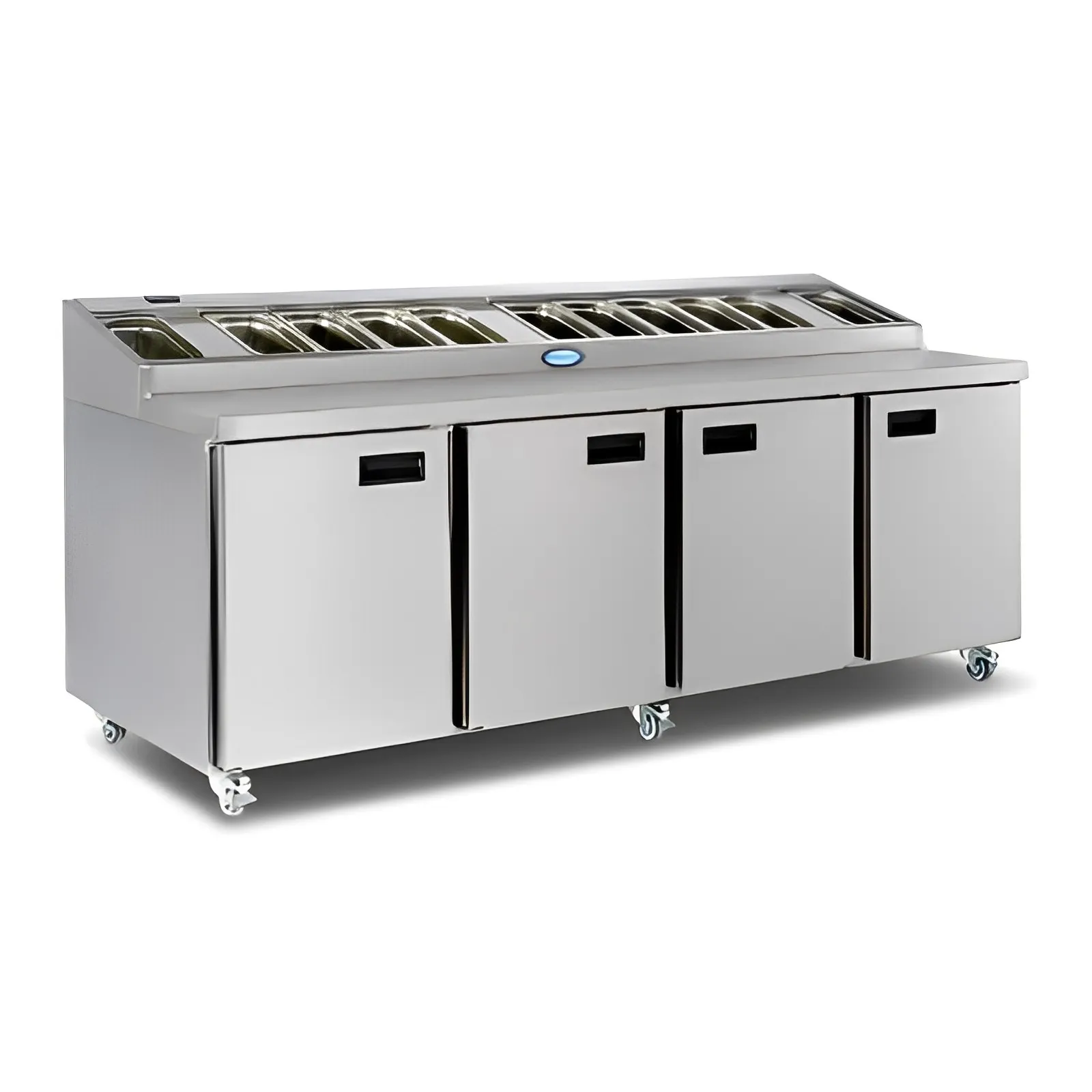 Foster FPS4HR/15-246 Refrigerated Stainless Steel Prep Counter, 570 Litres