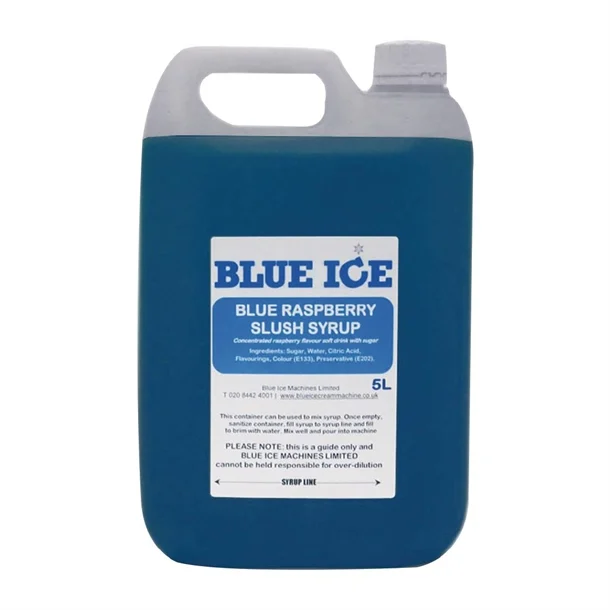 Blue Raspberry Flavour Slush Mix 5 ltr