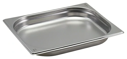 St/St Gastronorm Pan 1/2 - 40mm Deep