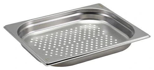 Perforated St/St Gastronorm Pan 1/2 - 40mm Deep