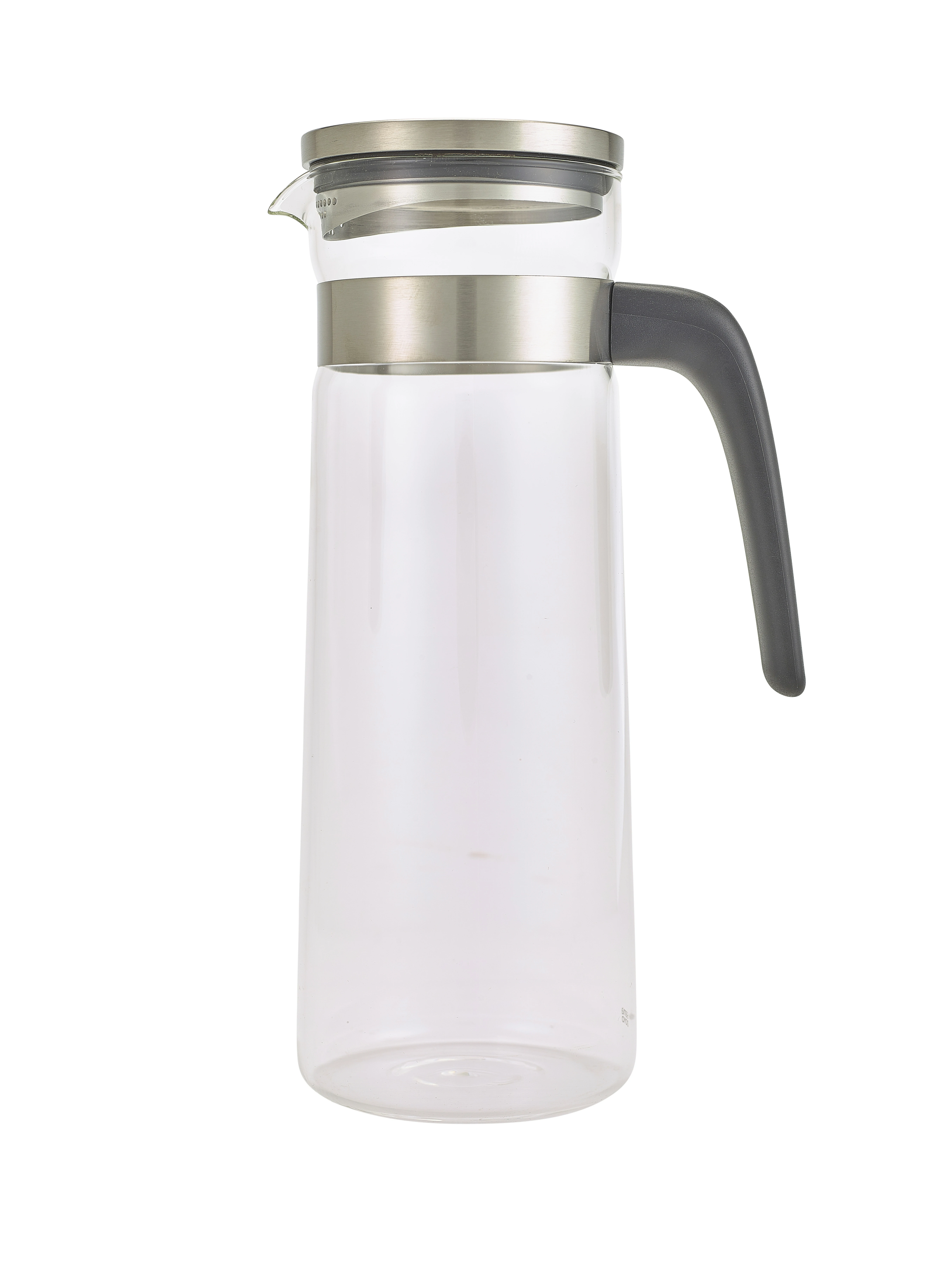 Glass Water Jug With Stainless Steel Lid 1.5L/52.5oz