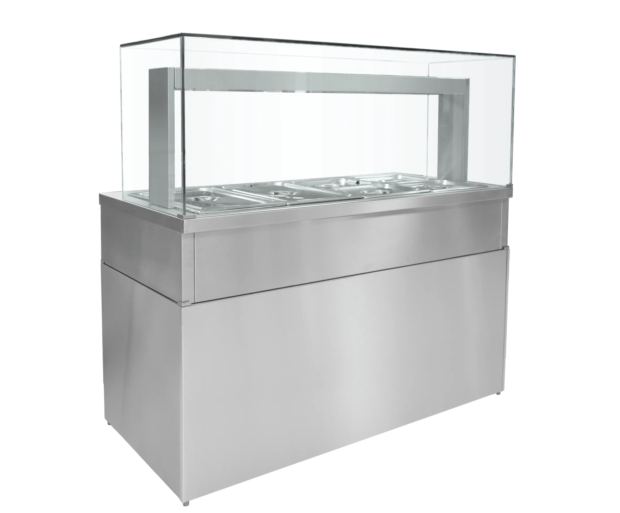 Parry HGBM5 - Heated Bain Marie Servery With Glass