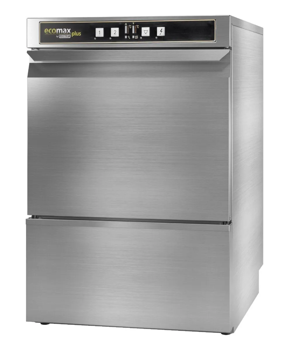 Hobart Ecomax Plus G415W-10C Undercounter Glasswasher WRAS Approved, 400mm Rack