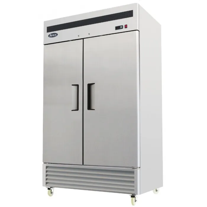 Atosa MBF Series Mounted Upright Double Door 21 Gastronorm Refrigerator GN