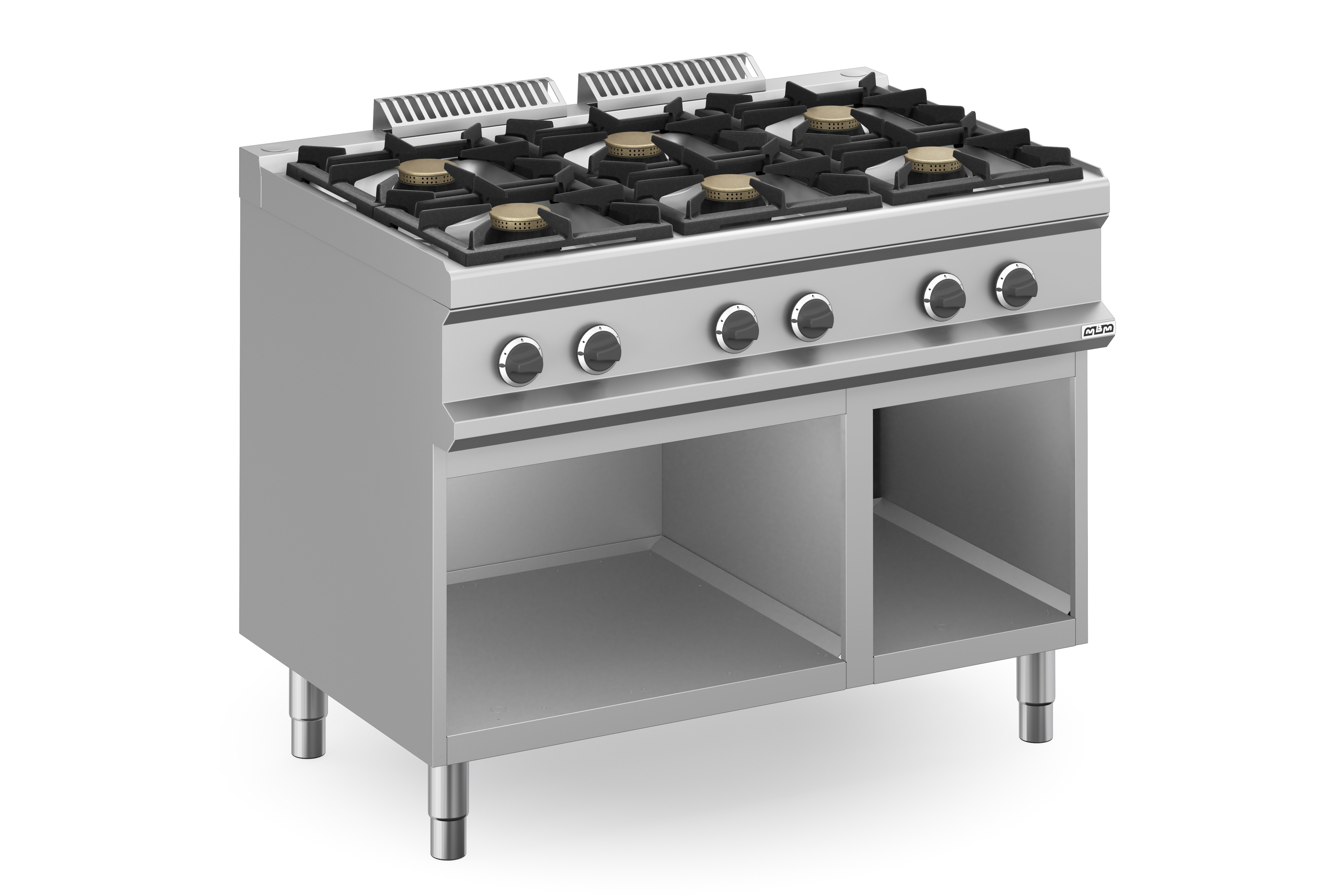 Magistra Plus 700 MFB711AXL 6 Burners Gas Cooker with Open Stand