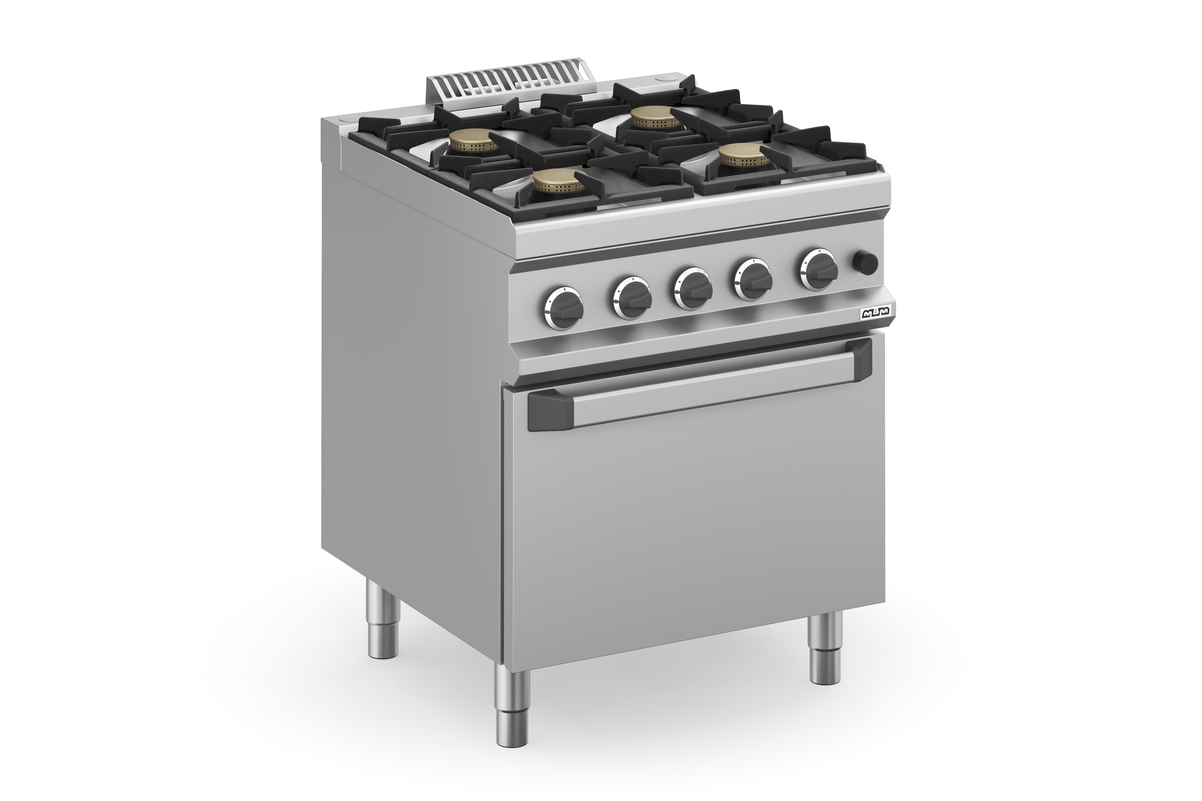 Magistra Plus 700 MFB77FGXS 4 Burners Gas Cooker with Gas Oven