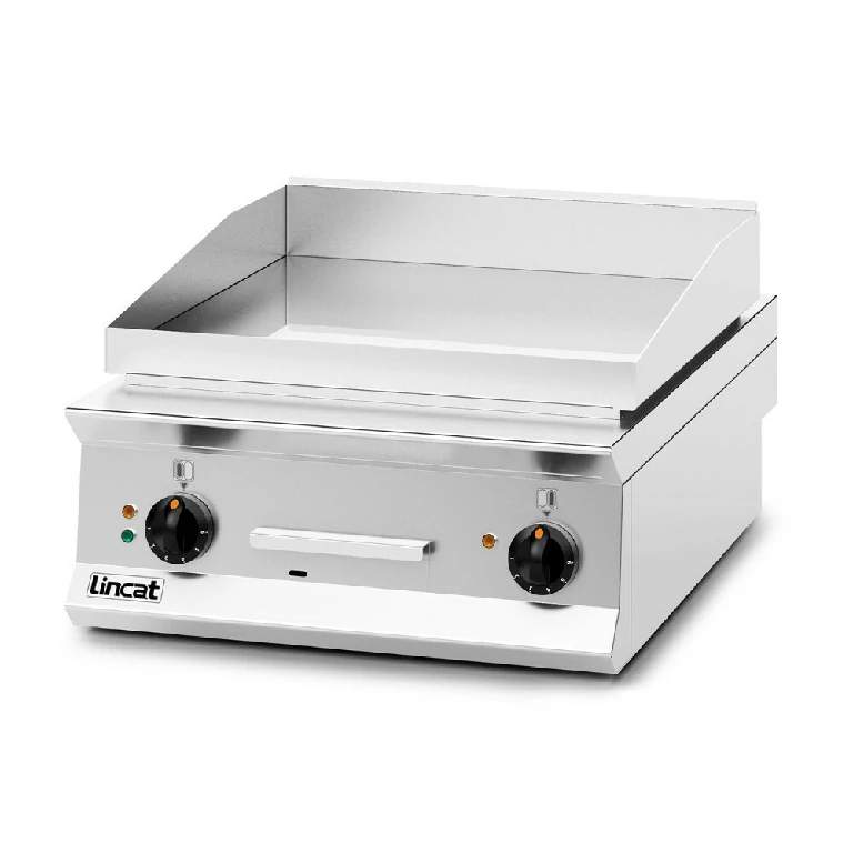 Lincat Opus 800 Electric Counter-top Griddle - Chrome Plate - W 600 mm - 8.0 kW