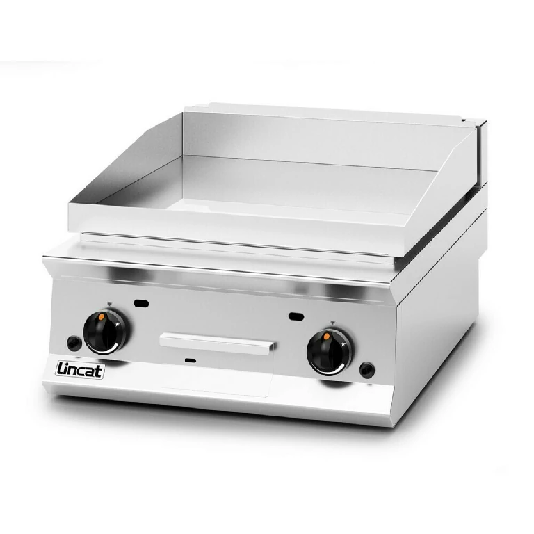 Lincat Opus 800 Propane Gas Counter-top Griddle - Chrome Plate - W 600 mm - 15.5 kW