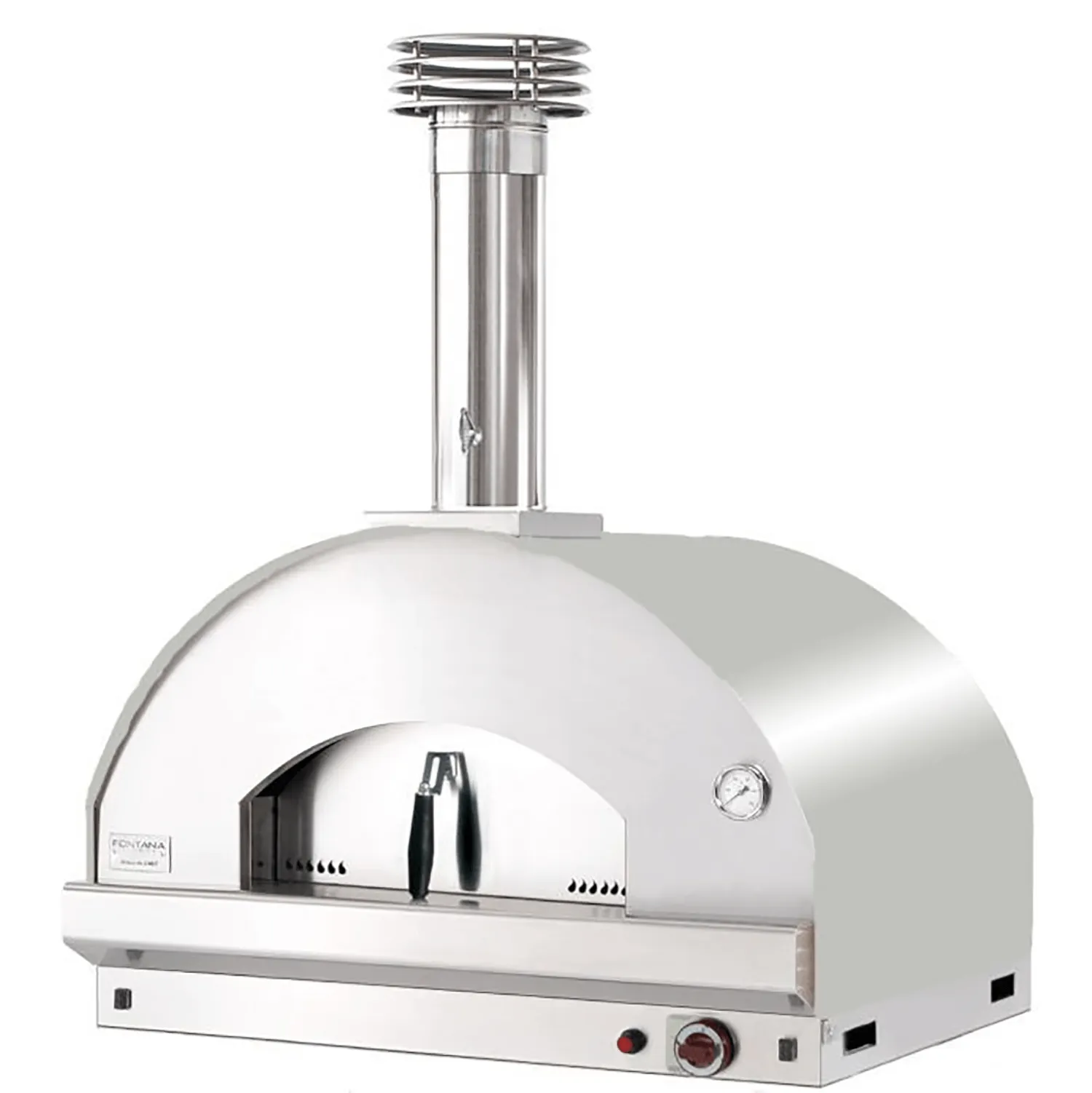 Fontana Mangiafuoco Outdoor Stainless Wood Fired Pizza Oven