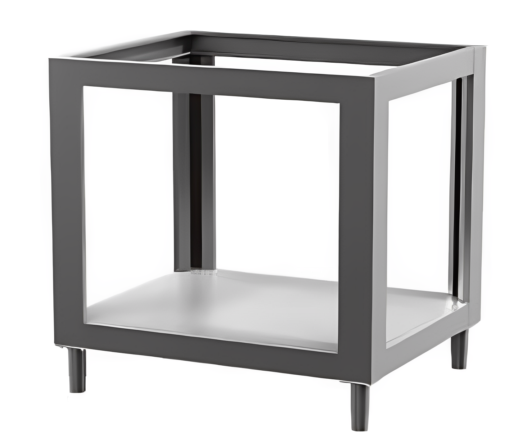 PIZZAGROUP S9 Stands in stainless steel, with service shelf.