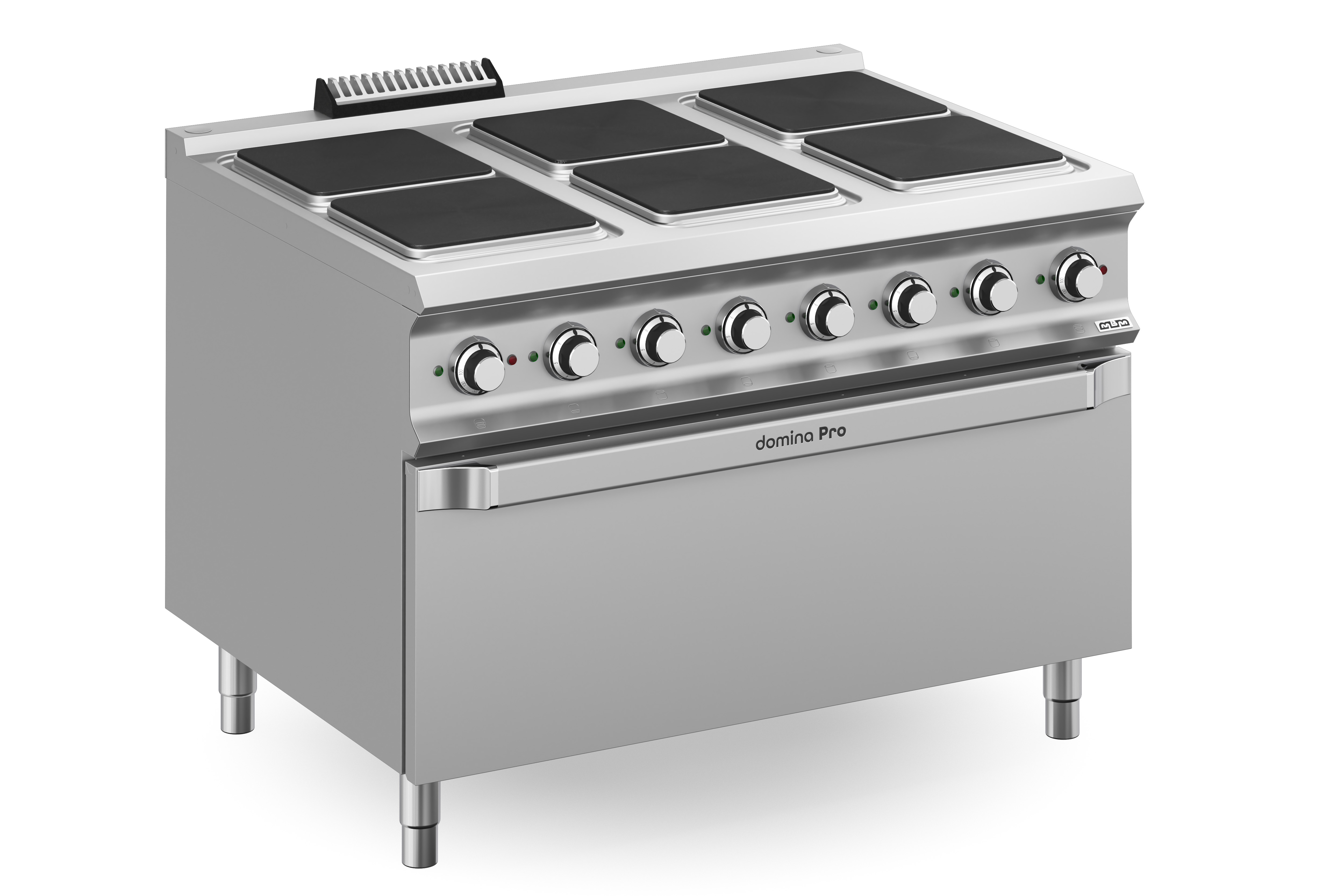 Domina Pro 900 PQ912FEM 6 Plates Freestanding Electric Cooker with Electric Oven