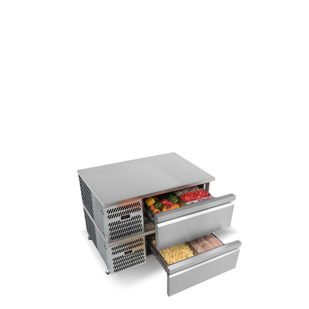 William Chef's Drawer Stack VSWCD1S Stainless Steel Ext./Int.