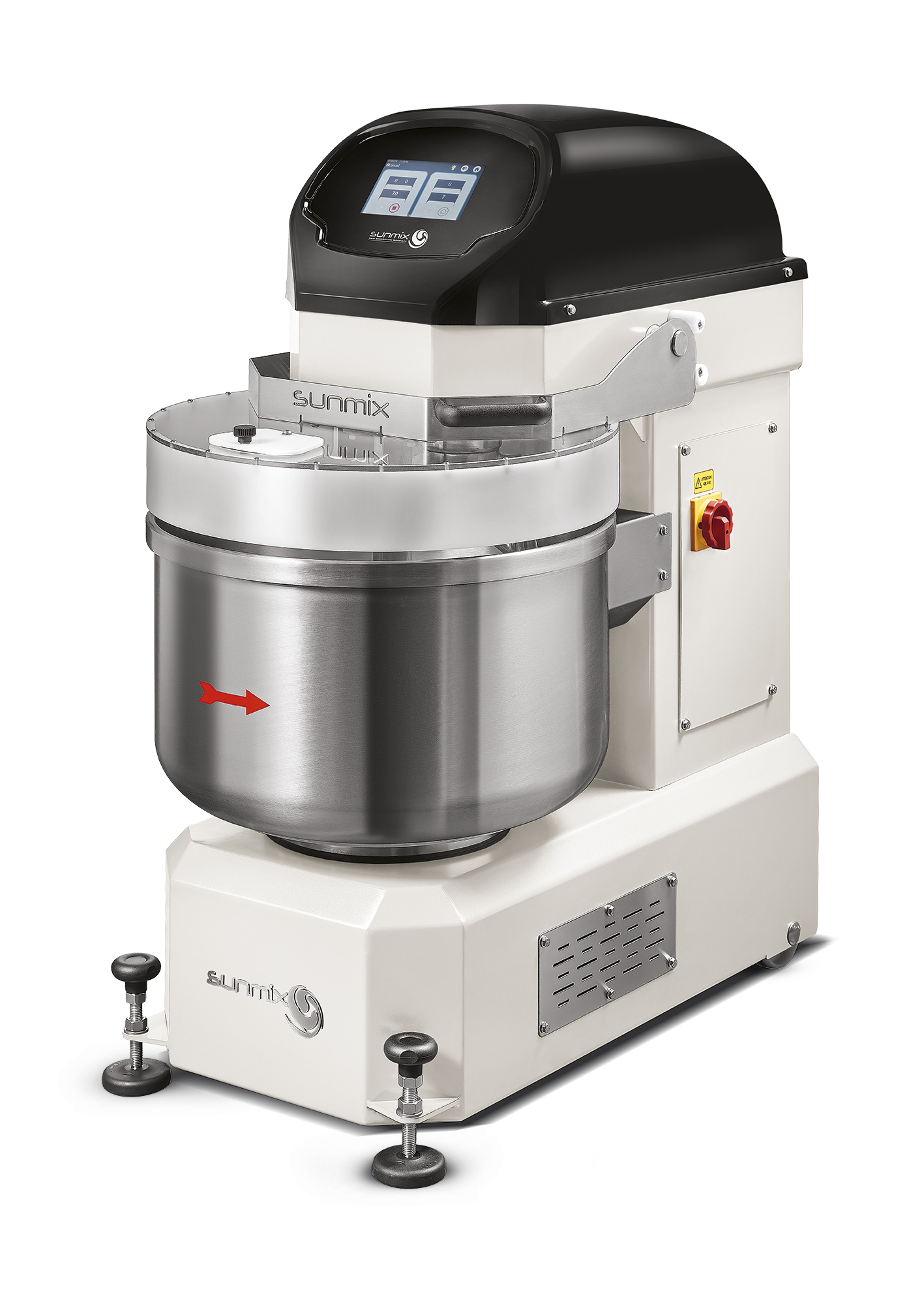 Sunmix Pizzeria Queen Line 2 Motors Dough Mixer 3 Phase