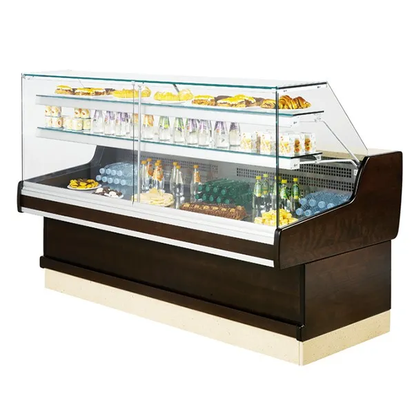 Mafirol Ravel EXP-VV Flat Glass Serve Over Display