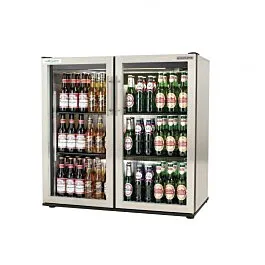 Autonumis RJC00009 EcoChill 3ft Stainless Steel Hinged Door Bottle Cooler 195 Litres