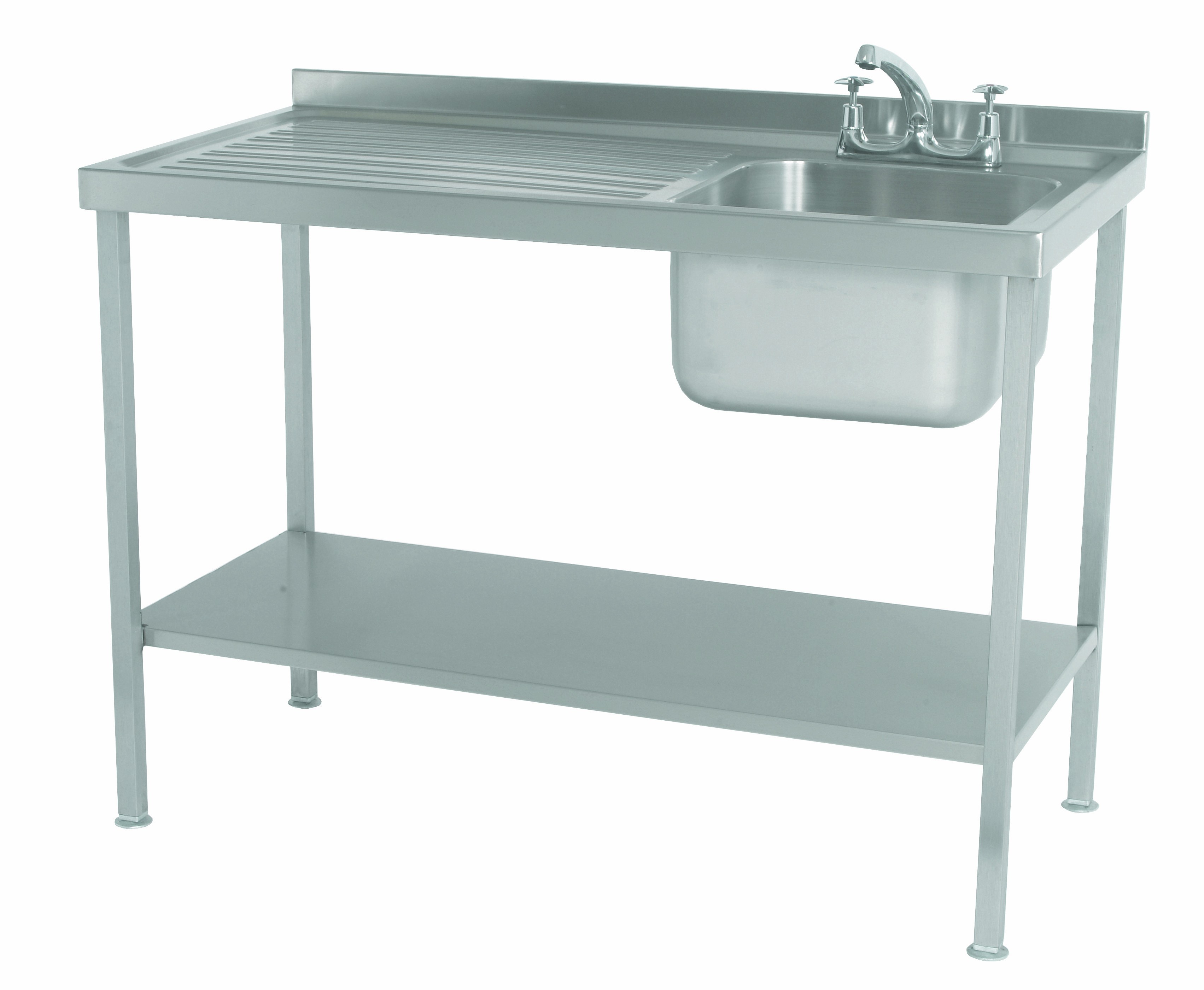 Parry SINKL - Stainless Steel Assembled Sink Single Bowl Single Drainer Left